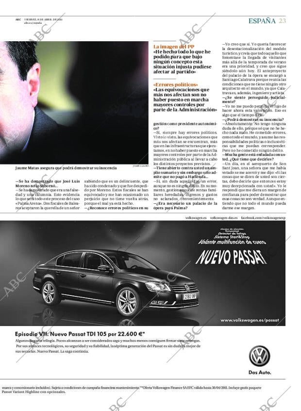 ABC MADRID 08-04-2011 página 23