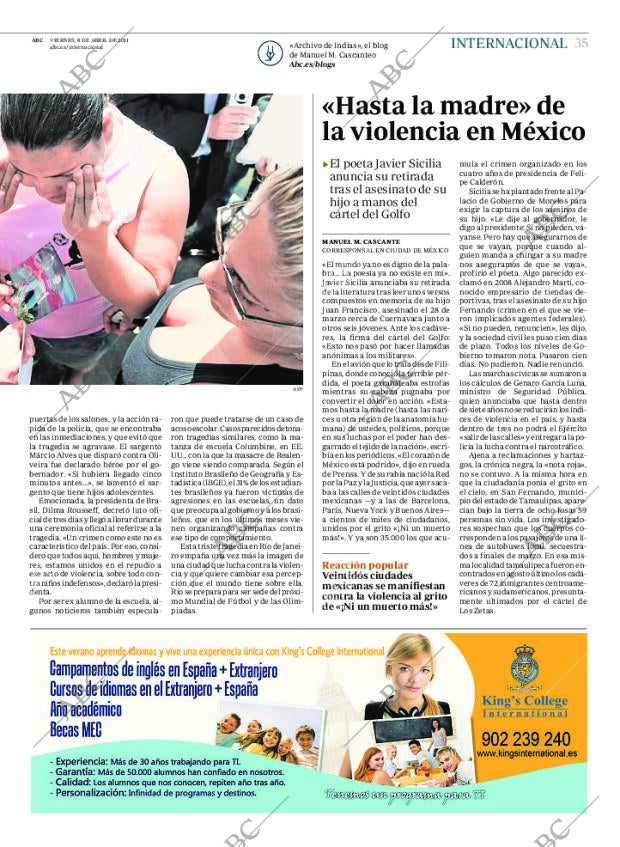 ABC MADRID 08-04-2011 página 35