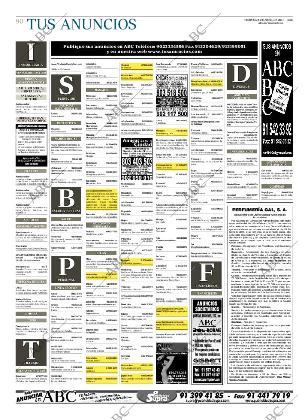 ABC MADRID 08-04-2011 página 90