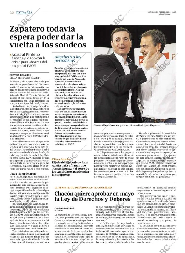 ABC MADRID 11-04-2011 página 22