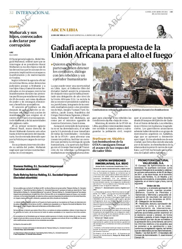 ABC MADRID 11-04-2011 página 32
