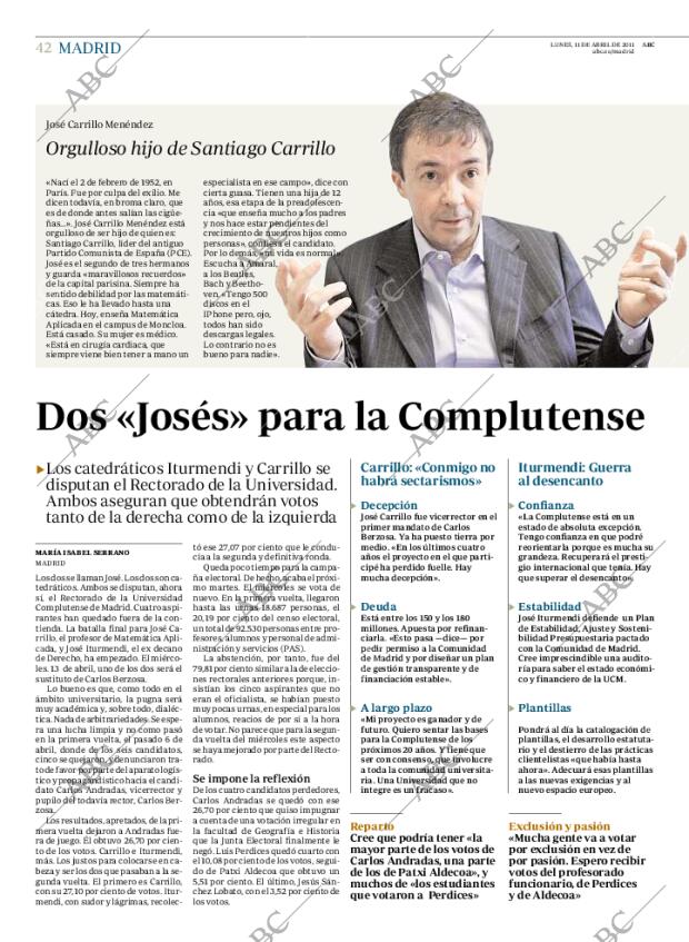 ABC MADRID 11-04-2011 página 42