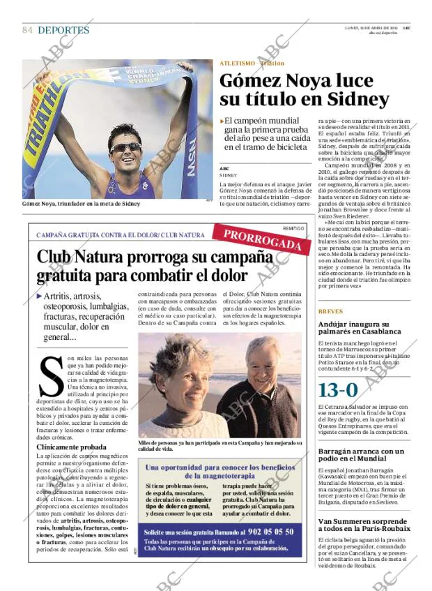 ABC MADRID 11-04-2011 página 84