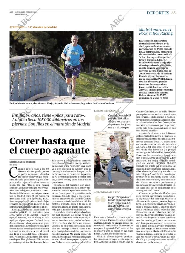 ABC MADRID 11-04-2011 página 85