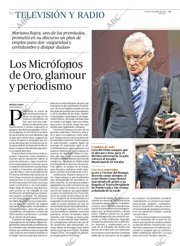 ABC MADRID 11-04-2011 página 92