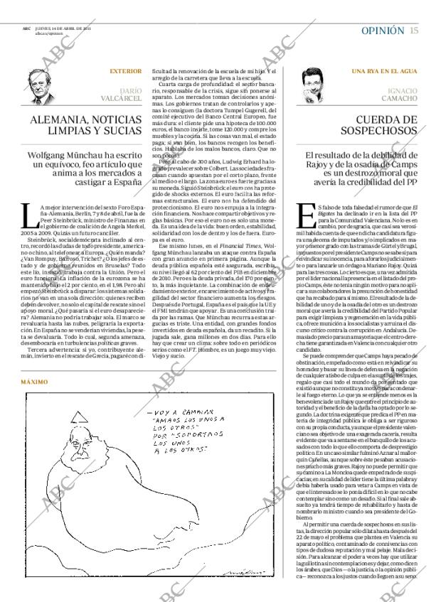 ABC MADRID 14-04-2011 página 15