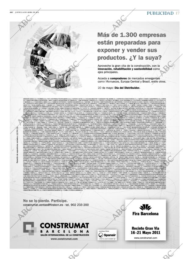ABC MADRID 14-04-2011 página 17