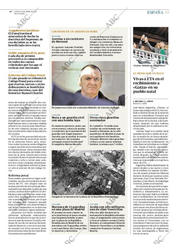 ABC MADRID 14-04-2011 página 19
