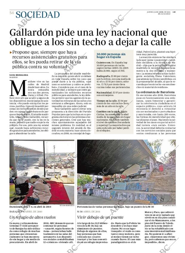 ABC MADRID 14-04-2011 página 54