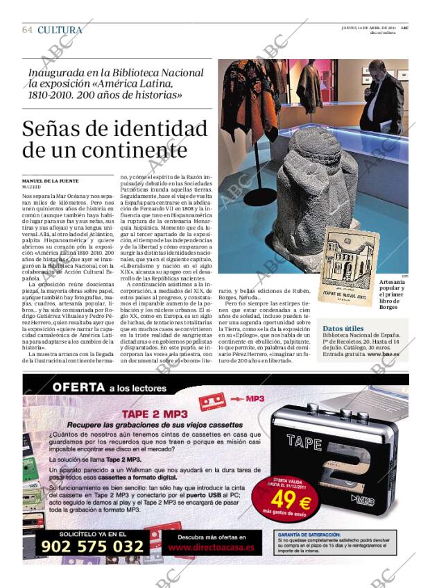 ABC MADRID 14-04-2011 página 64