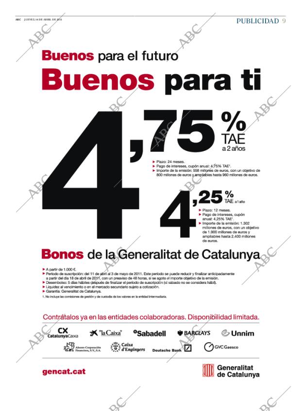 ABC MADRID 14-04-2011 página 9