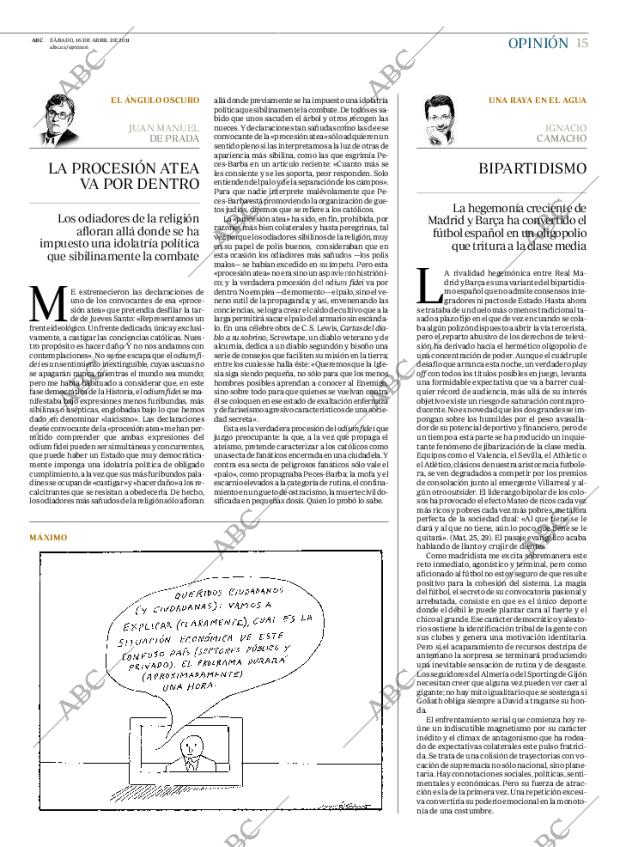 ABC MADRID 16-04-2011 página 15