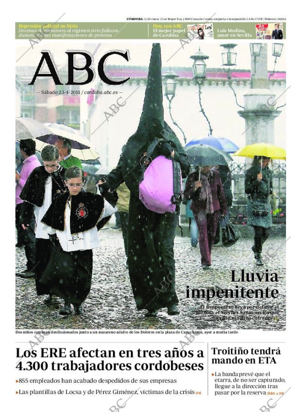 ABC CORDOBA 23-04-2011 página 1