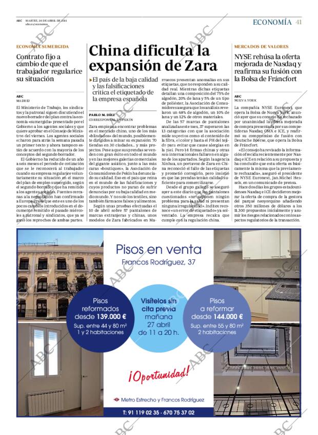 ABC MADRID 26-04-2011 página 41