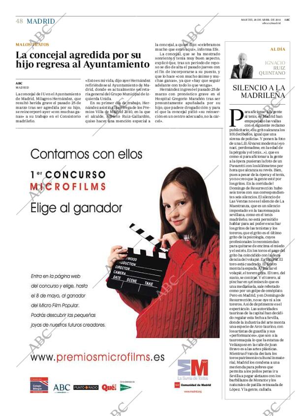 ABC MADRID 26-04-2011 página 48