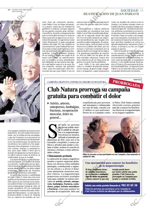 ABC MADRID 26-04-2011 página 55