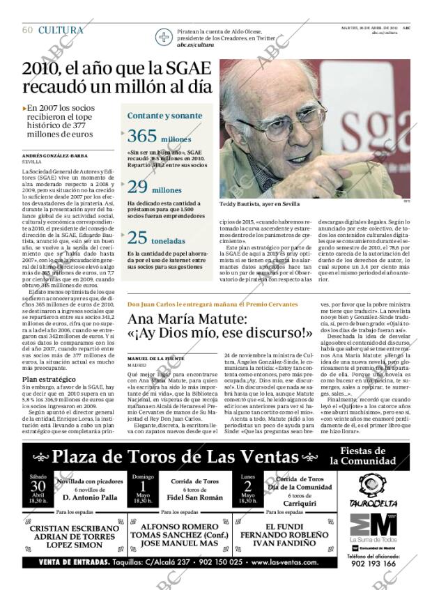 ABC MADRID 26-04-2011 página 60