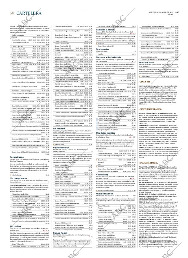ABC MADRID 26-04-2011 página 68