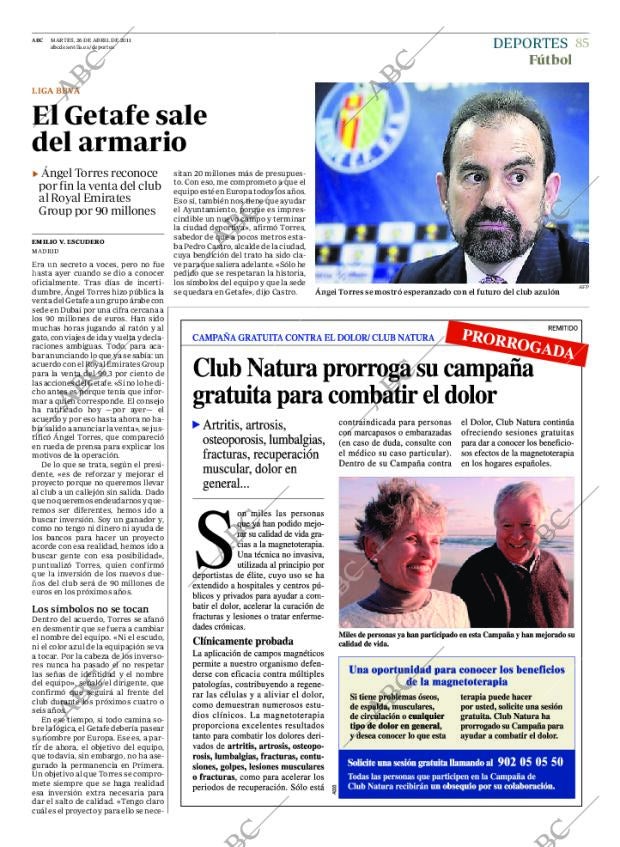 ABC SEVILLA 26-04-2011 página 85
