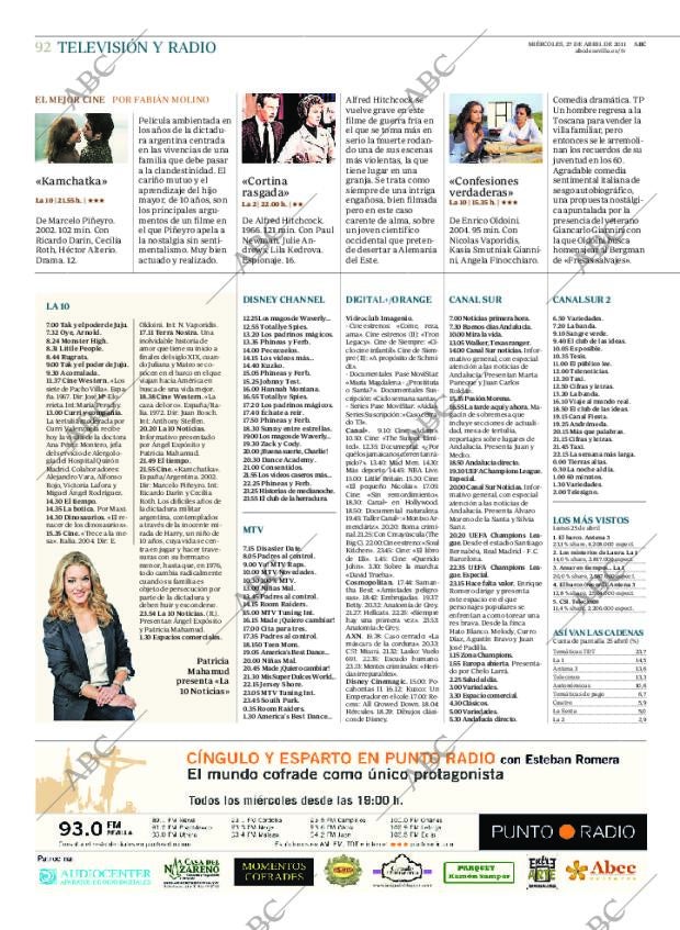 ABC SEVILLA 27-04-2011 página 92