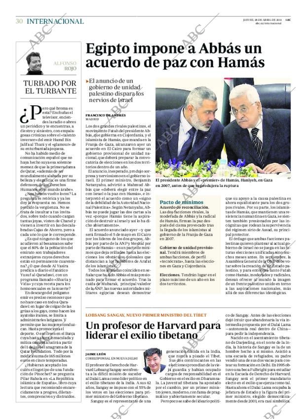 ABC MADRID 28-04-2011 página 30
