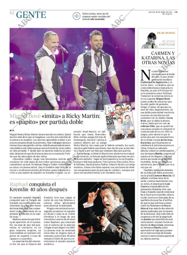 ABC MADRID 28-04-2011 página 82