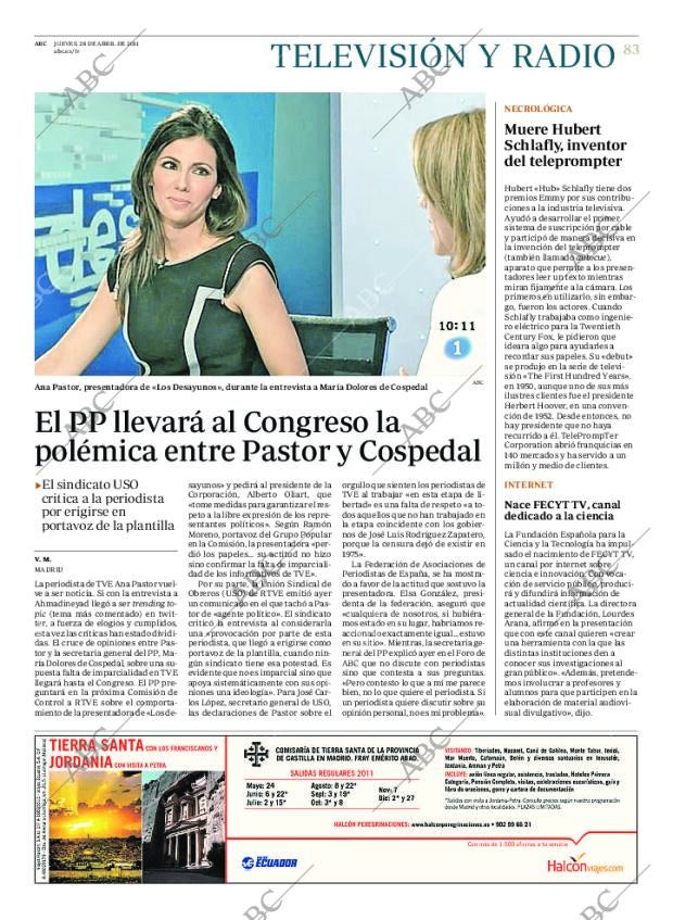 ABC MADRID 28-04-2011 página 83