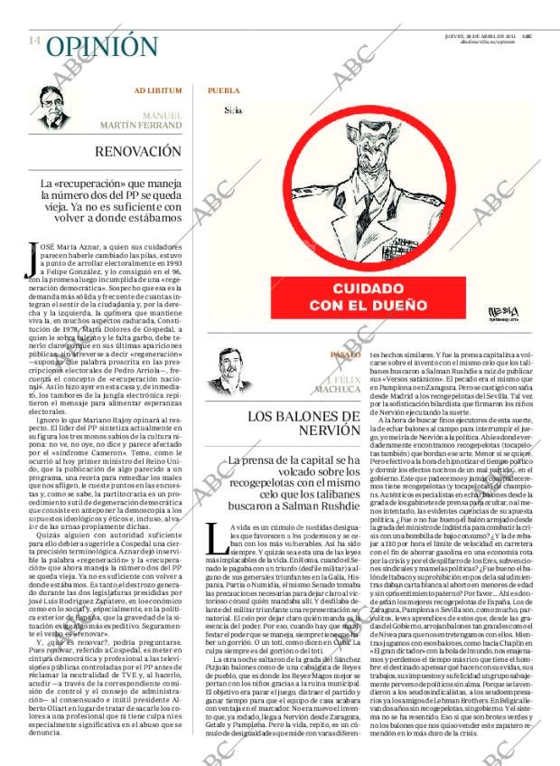 ABC SEVILLA 28-04-2011 página 14