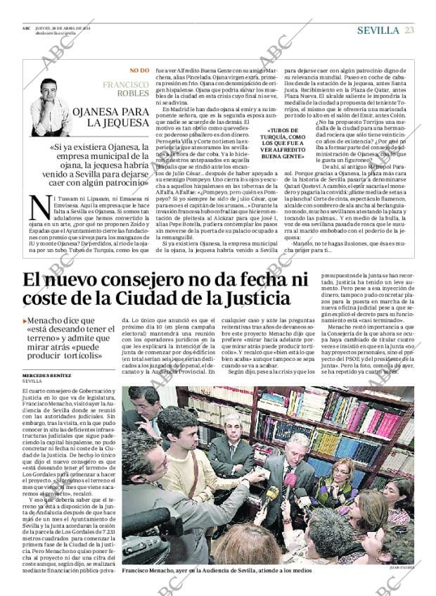 ABC SEVILLA 28-04-2011 página 23