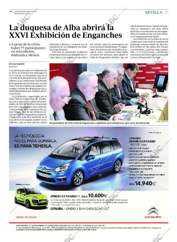 ABC SEVILLA 28-04-2011 página 27