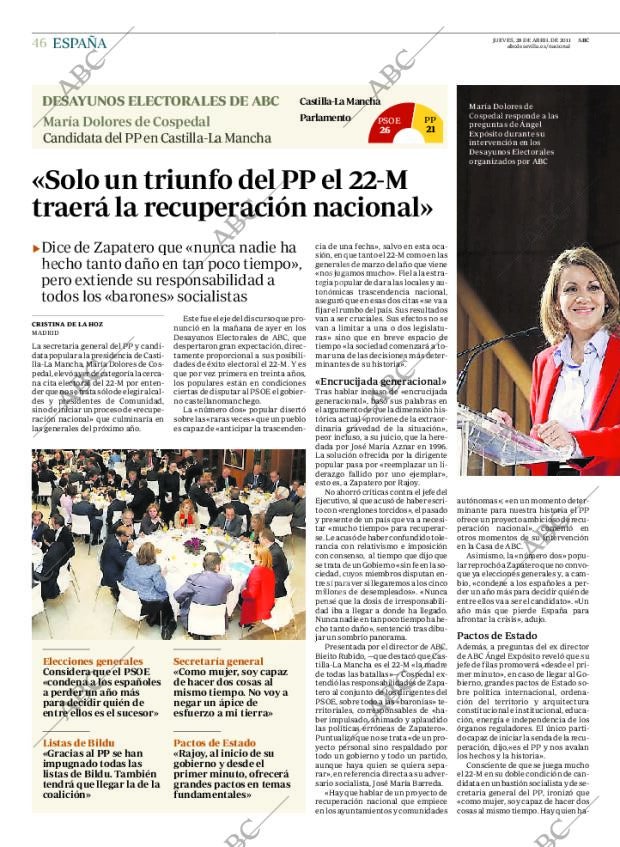 ABC SEVILLA 28-04-2011 página 46