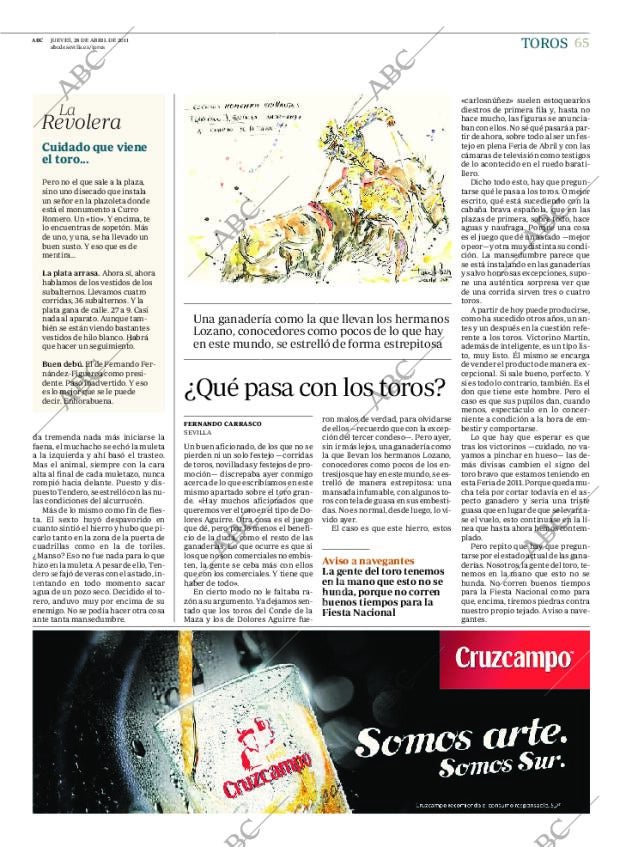 ABC SEVILLA 28-04-2011 página 65