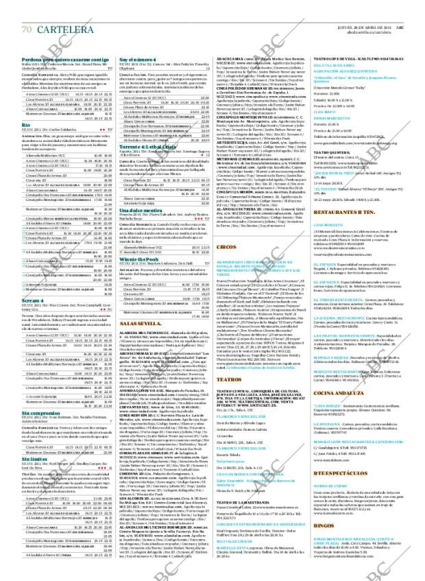 ABC SEVILLA 28-04-2011 página 70