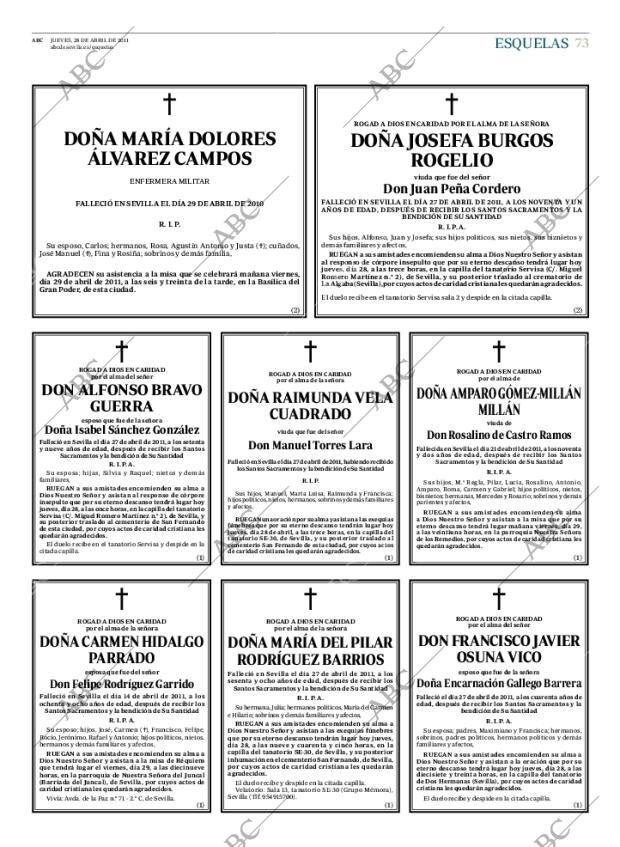 ABC SEVILLA 28-04-2011 página 73