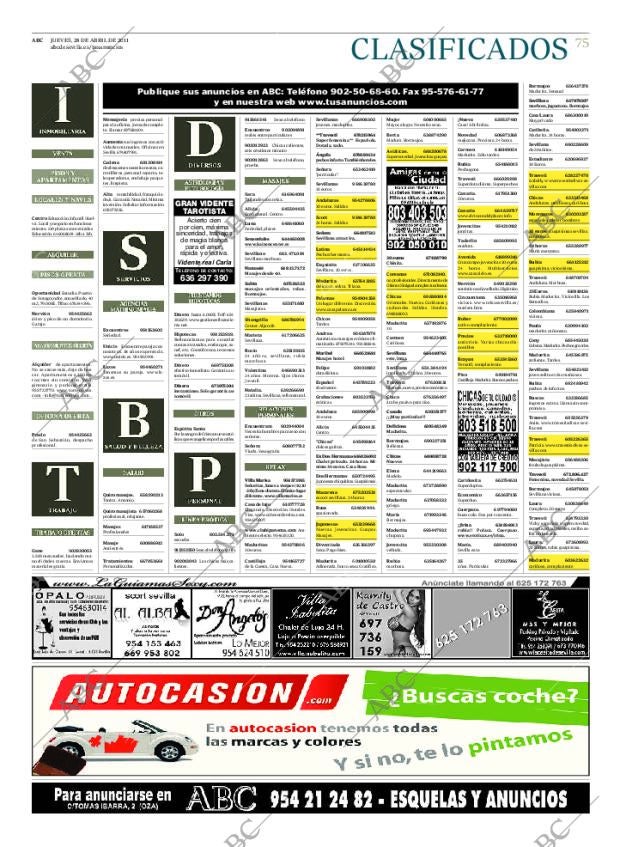 ABC SEVILLA 28-04-2011 página 75