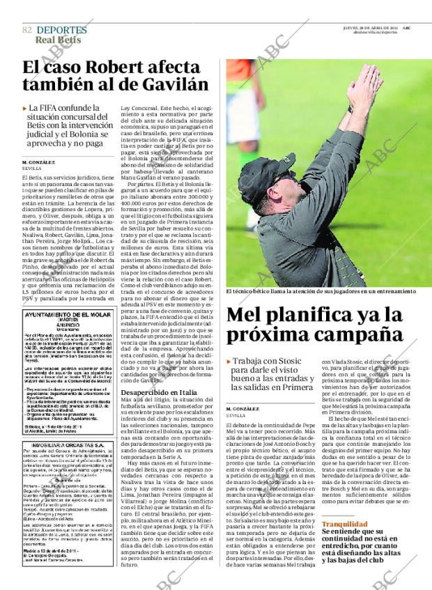 ABC SEVILLA 28-04-2011 página 82