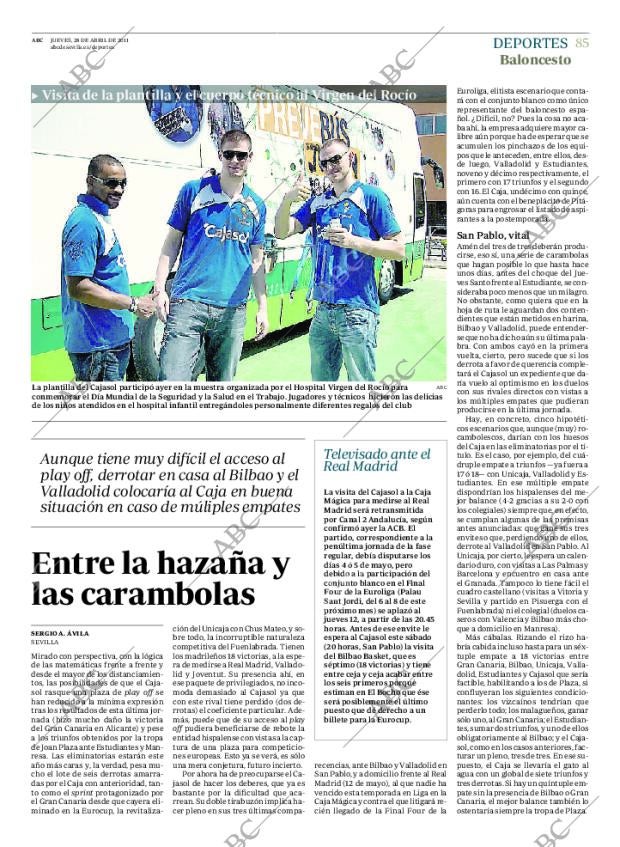 ABC SEVILLA 28-04-2011 página 85