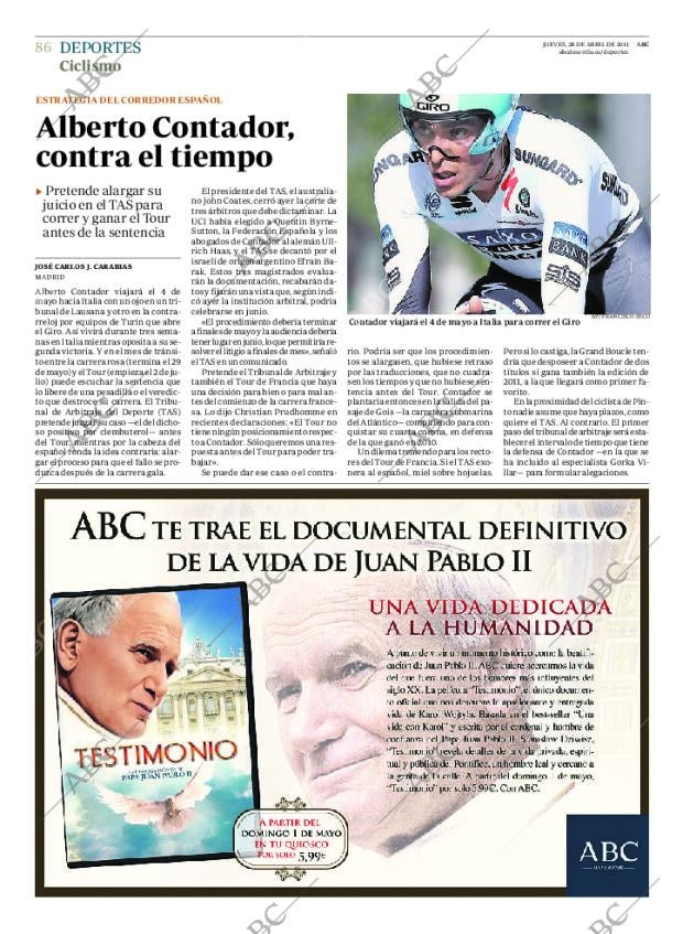 ABC SEVILLA 28-04-2011 página 86