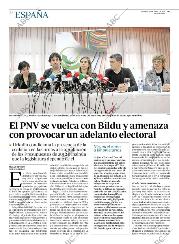 ABC MADRID 29-04-2011 página 32