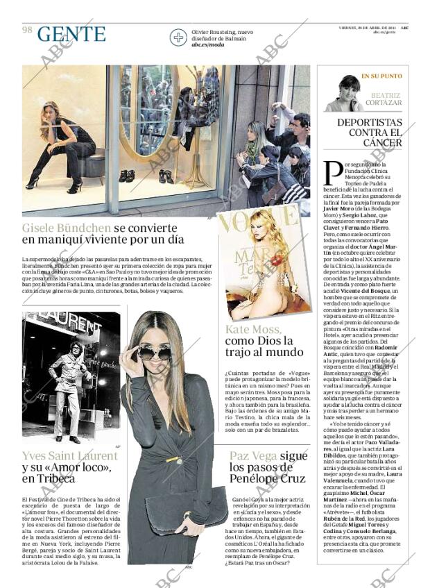 ABC MADRID 29-04-2011 página 98
