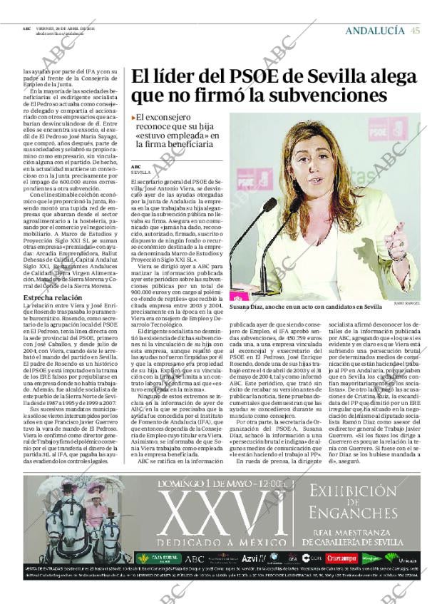 ABC SEVILLA 29-04-2011 página 45