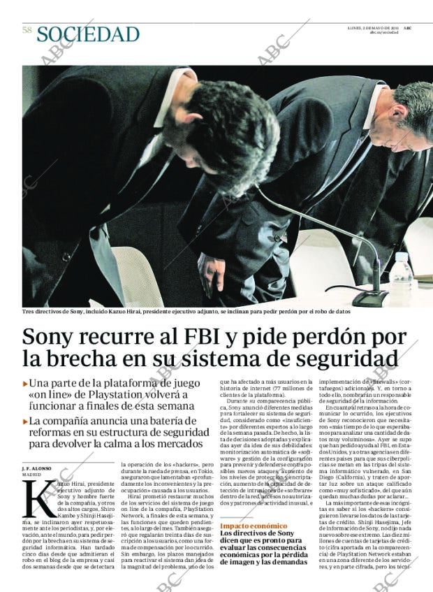 ABC MADRID 02-05-2011 página 58