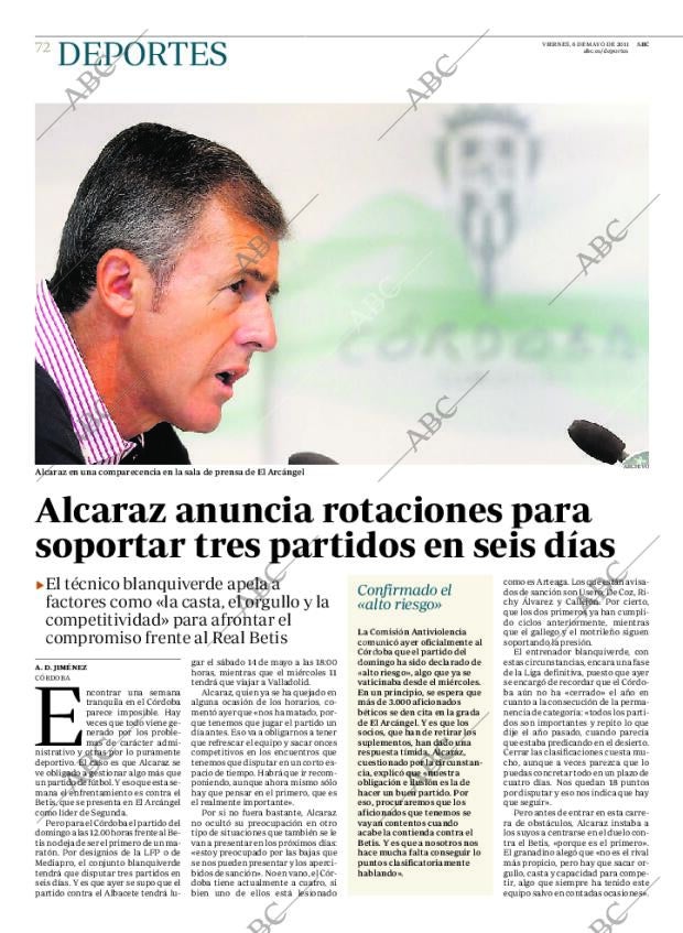 ABC CORDOBA 06-05-2011 página 72