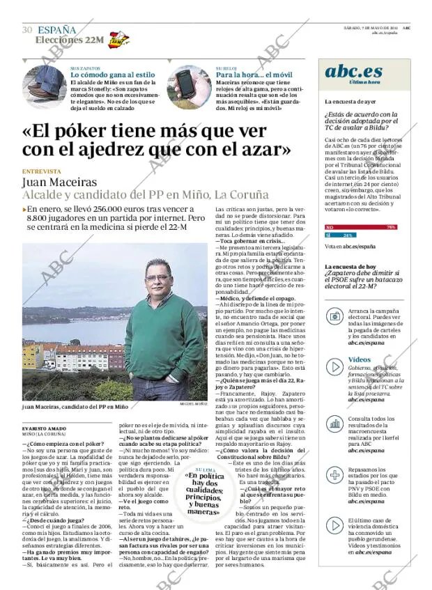 ABC MADRID 07-05-2011 página 30