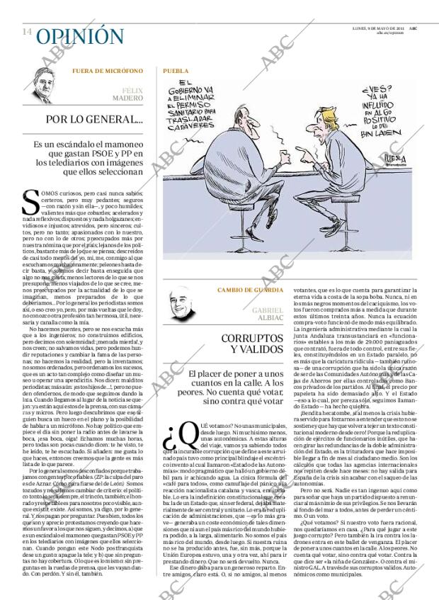 ABC MADRID 09-05-2011 página 14