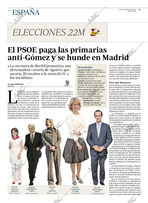 ABC MADRID 09-05-2011 página 18