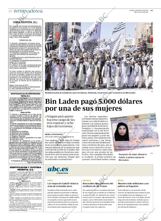ABC MADRID 09-05-2011 página 40