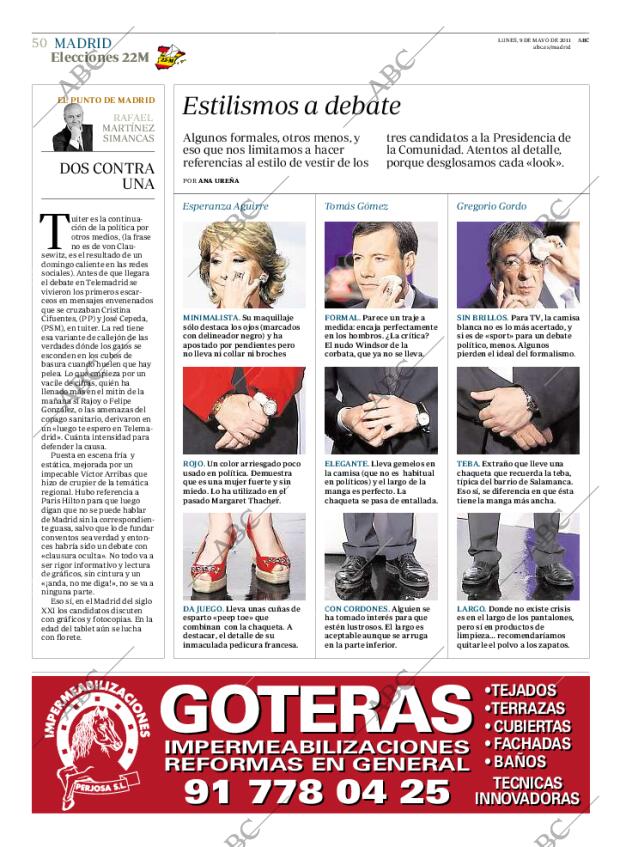 ABC MADRID 09-05-2011 página 50