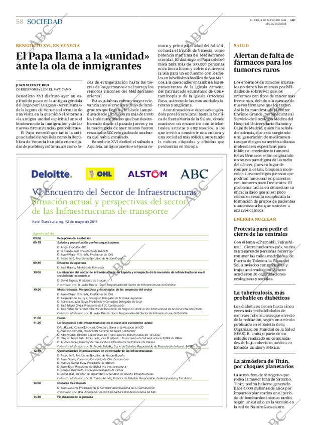ABC MADRID 09-05-2011 página 58