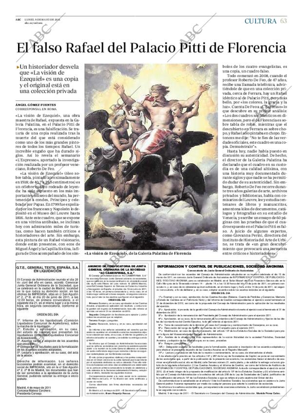 ABC MADRID 09-05-2011 página 63